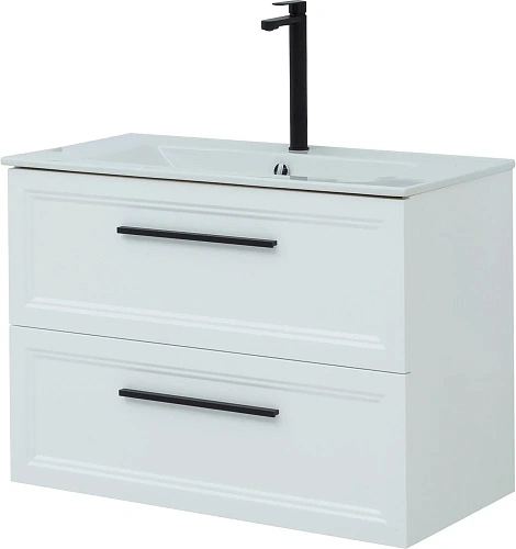 Тумба с раковиной STWORKI Эстерсунд 90 белая матовая 440894 Тумба с раковиной STWORKI Эстерсунд 90 белая матовая 440894