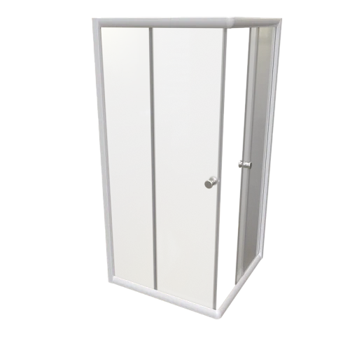 Душевой уголок Radomir Дрим 110 1-09-1-0-0-1201 квадратный, стекла матовые, профиль белый Душевой уголок Radomir Дрим 110 1-09-1-0-0-1201 квадратный, стекла матовые, профиль белый