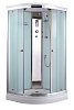 Картинка анонса товара «душевая кабина timo comfort t-8809 fabric glass 90x90x220 c турецкой баней хамам и стульчиком»