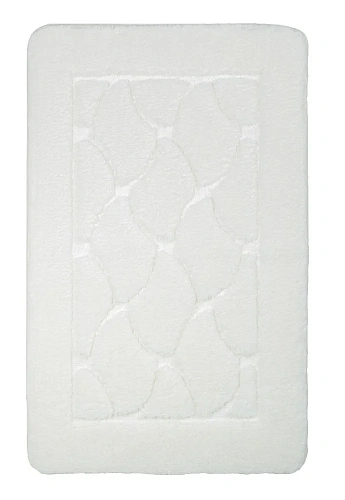 Коврик Fixsen Link 1-ый,FX-5002W, белый, 50х80 см. Коврик Fixsen Link 1-ый,FX-5002W, белый, 50х80 см.