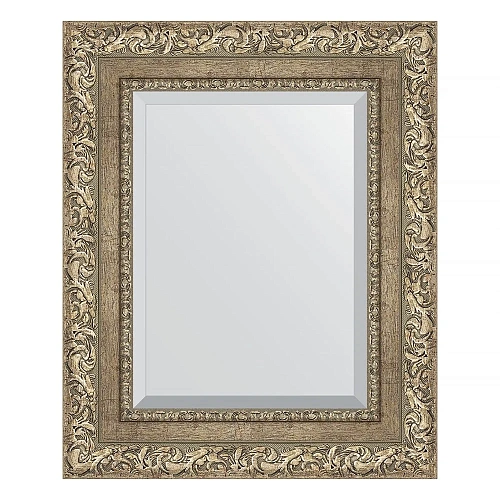 Зеркало в багетной раме Evoform Exclusive BY 3357 45 x 55 см, виньетка античное серебро Зеркало в багетной раме Evoform Exclusive BY 3357 45 x 55 см, виньетка античное серебро