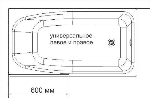 Шторка на ванну DIWO Ростов 4GW011 неподвижная, 60x150, черная матовая 556124 Шторка на ванну DIWO Ростов 4GW011 неподвижная, 60x150, черная матовая 556124