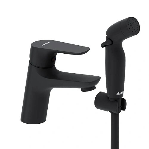 Смеситель для раковины Damixa Jupiter 770300300 с гигиеническим душем Смеситель для раковины Damixa Jupiter 770300300 с гигиеническим душем
