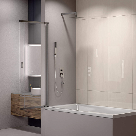 Шторка на ванну RGW Screens SC-40 1000 мм Easy Clean хром Шторка на ванну RGW Screens SC-40 1000 мм Easy Clean хром