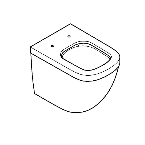 Унитаз приставной GROHE Euro Ceramic с гигиеническим покрытием (без сиденья), альпин-белый (3933900H Унитаз приставной GROHE Euro Ceramic с гигиеническим покрытием (без сиденья), альпин-белый (3933900H