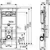 Инсталляция для унитаза TECElux 9600200 Инсталляция для унитаза TECElux 9600200