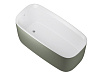 Картинка анонса товара «акриловая ванна allen brau infinity 170x78 2.21003.21/cgm белый матовый/цементно-серый»