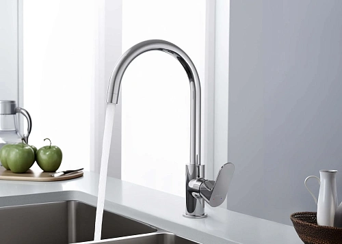 Смеситель для кухни Aquatek ОБЕРОН AQ1282CR Хром Смеситель для кухни Aquatek ОБЕРОН AQ1282CR Хром