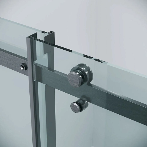 Душевая дверь GROSSMAN Classic 100.K33.04.110.42.00 (110x195) графит сатин, стекло прозрачное Душевая дверь GROSSMAN Classic 100.K33.04.110.42.00 (110x195) графит сатин, стекло прозрачное