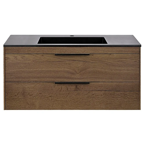 Тумба под раковину Vincea Chiara 2D 1000 подвесная, 2 выкатных ящика soft-close, T.Oak VMC-2C2100TO Тумба под раковину Vincea Chiara 2D 1000 подвесная, 2 выкатных ящика soft-close, T.Oak VMC-2C2100TO