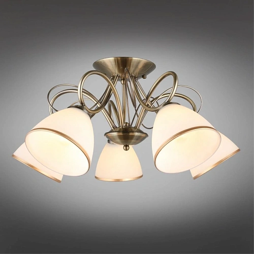 Люстра потолочная Omnilux Alimini OML-25307-05 Люстра потолочная Omnilux Alimini OML-25307-05