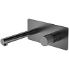 Картинка анонса товара «смеситель для раковины boheme stick gun metal linea 125-gm.3»