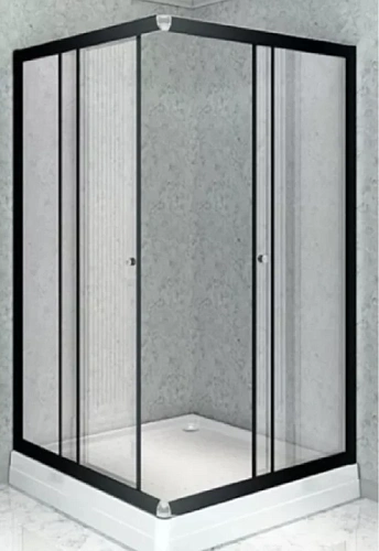 Душевой уголок Radomir Дрим 90 1-09-6-0-0-1180 квадратный, стекла прозрачные, профиль черный Душевой уголок Radomir Дрим 90 1-09-6-0-0-1180 квадратный, стекла прозрачные, профиль черный