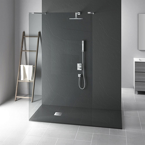 Душевой поддон Vincea VST-4SR9011A, 1100x900x25, антрацит из искусственного камня Душевой поддон Vincea VST-4SR9011A, 1100x900x25, антрацит из искусственного камня