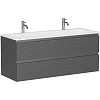 Тумба под раковину Sancos Folk FL120GS 1195х445х500 Grey soft, подвесная Тумба под раковину Sancos Folk FL120GS 1195х445х500 Grey soft, подвесная