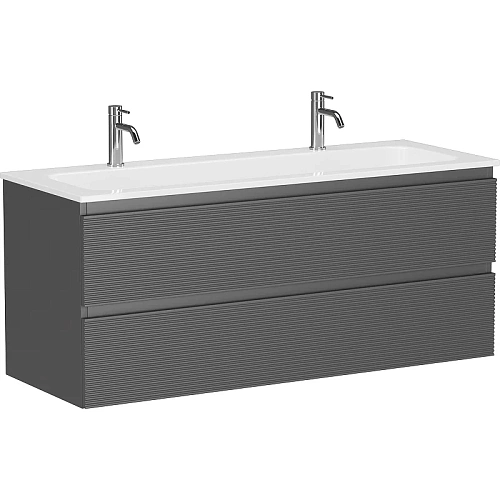 Тумба под раковину Sancos Folk FL120GS 1195х445х500 Grey soft, подвесная Тумба под раковину Sancos Folk FL120GS 1195х445х500 Grey soft, подвесная