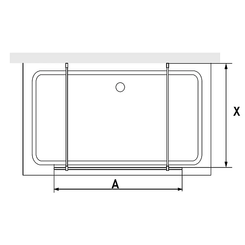 Душевая перегородка RGW Walk In WA-018B 1200 мм 35101812-84 черный, Easy Clean Душевая перегородка RGW Walk In WA-018B 1200 мм 35101812-84 черный, Easy Clean
