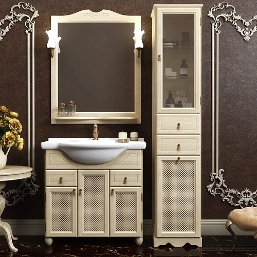 Зеркало Opadiris Тибет 80 светлое дерево без светильников Z0000004092 Зеркало Opadiris Тибет 80 светлое дерево без светильников Z0000004092