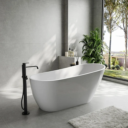 Акриловая ванна ABBER AB9501 белая Акриловая ванна ABBER AB9501 белая