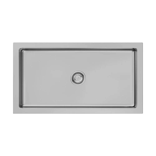 Кухонная мойка Omoikiri Mikura 83-SI Natceramic/silver 4993175 Кухонная мойка Omoikiri Mikura 83-SI Natceramic/silver 4993175