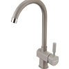 Смеситель для кухни Aquaton Лиам серый шелк 1AX003FCXX250 Смеситель для кухни Aquaton Лиам серый шелк 1AX003FCXX250