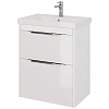 Тумба под раковину DREJA PRIME, 70 см, подвесная/напольная, 2 ящика, белый глянец 99.9301 Тумба под раковину DREJA PRIME, 70 см, подвесная/напольная, 2 ящика, белый глянец 99.9301