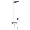 Картинка анонса товара «душевая система hansgrohe pulsify s showerpipe 260 2jet с термостатом для ванны 24240000, хром»