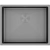 Картинка анонса товара «кухонная мойка paulmark next 54 uni, pm215444-mg, матовый серый, 540х440мм 1,2мм»