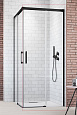 Детальная картинка товара «душевая дверь radaway idea black kdd 100 right черный/прозрачное 1000x2005 387062-54-01r»