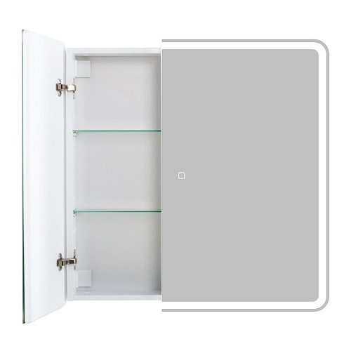 Зеркальный шкаф SPC-MAR-800/800-2A-LED-TCH 12W220-240V 800x800x150 с подсветкой и сенсорным выключателем Зеркальный шкаф SPC-MAR-800/800-2A-LED-TCH 12W220-240V 800x800x150 с подсветкой и сенсорным выключателем