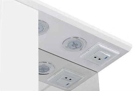 Зеркальный шкаф Aquaton Панда 50 левый белый 1A007402PD01L Зеркальный шкаф Aquaton Панда 50 левый белый 1A007402PD01L