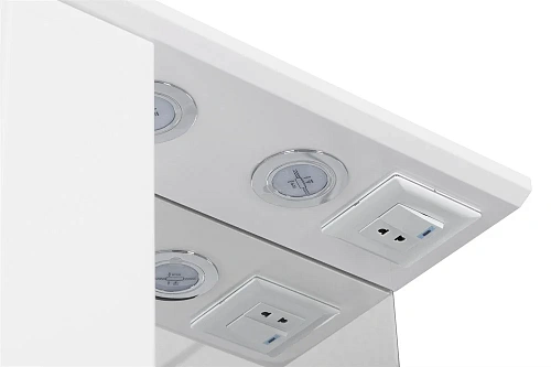 Зеркальный шкаф Aquaton Панда 50 левый белый 1A007402PD01L Зеркальный шкаф Aquaton Панда 50 левый белый 1A007402PD01L