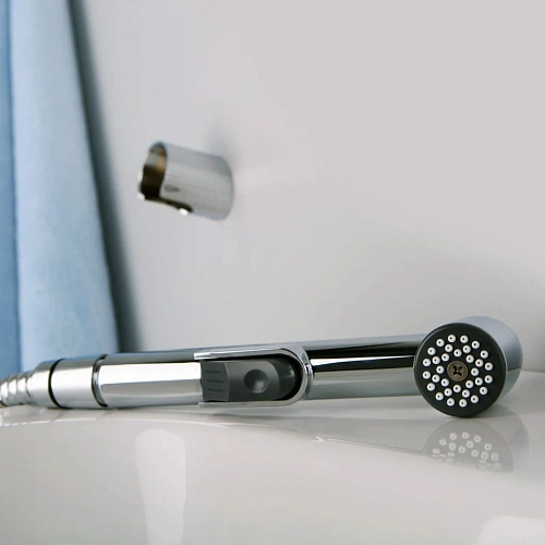 Смеситель для раковины WasserKRAFT Main 4108 с гигиенической лейкой хром Смеситель для раковины WasserKRAFT Main 4108 с гигиенической лейкой хром