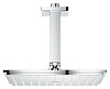 Картинка анонса товара «верхний душ grohe rainshower allure, диаметр 210 мм, кронштейн верхнего душа, хром (26055000)»