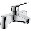 Картинка анонса товара «смеситель на борт ванны hansgrohe на 2 отверстия 71043000, хром»