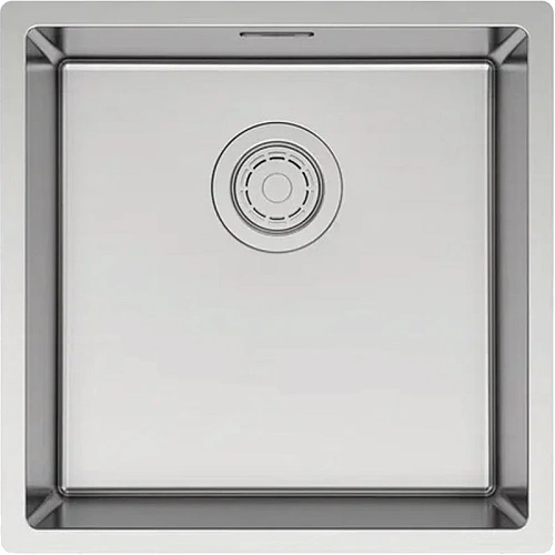 Кухонная мойка Paulmark LASSAN 49 UN LA49-BS, брашированная 490х440мм Кухонная мойка Paulmark LASSAN 49 UN LA49-BS, брашированная 490х440мм
