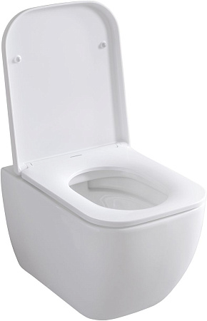 Унитаз подвесной Allen Brau Infinity 4.21004.20 с крышкой, белый глянец