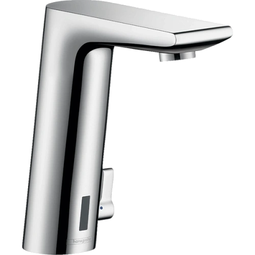 Смеситель для раковины Hansgrohe Metris S, электронный, с регулировкой температуры, с питанием от сети 31102000. Смеситель для раковины Hansgrohe Metris S, электронный, с регулировкой температуры, с питанием от сети 31102000.