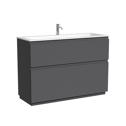 Тумба под раковину SANCOS Folk Floor FL120FGS 1190х445х850 Grey soft, напольная Тумба под раковину SANCOS Folk Floor FL120FGS 1190х445х850 Grey soft, напольная