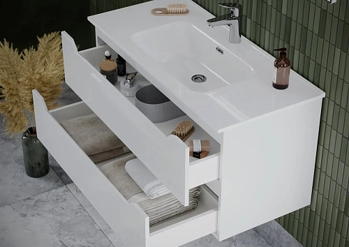 Тумба под раковину Sancos Norma 2.0 NR2.0100W белый Тумба под раковину Sancos Norma 2.0 NR2.0100W белый