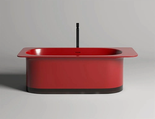 Ванна отдельностоящая Salini NINFEA 180x82 RAL полностью 102721MF из искусственого камня S-Stone Ванна отдельностоящая Salini NINFEA 180x82 RAL полностью 102721MF из искусственого камня S-Stone