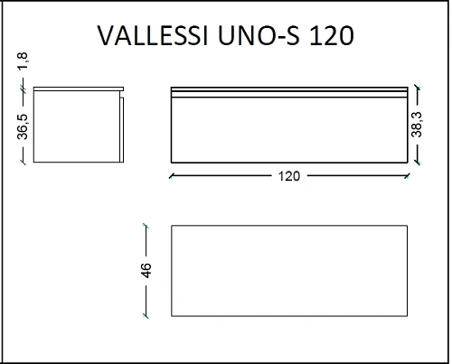 Тумба под раковину Armadi Art FLAT 120см DARK OAK VALLESSI UNO-S 897-120-D Тумба под раковину Armadi Art FLAT 120см DARK OAK VALLESSI UNO-S 897-120-D