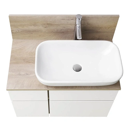 Столешница Aquaton Мишель 80 дуб эндгрейн ЛДСП 1A253003MIX40 Столешница Aquaton Мишель 80 дуб эндгрейн ЛДСП 1A253003MIX40