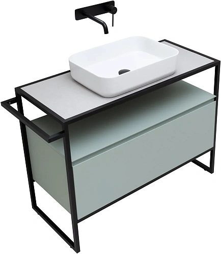 Тумба под раковину Allen Brau Priority 100 1.31003.PWM папирус матовый Тумба под раковину Allen Brau Priority 100 1.31003.PWM папирус матовый