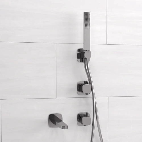 Смеситель для ванны WasserKRAFT A8651.312.314.326.087.103 встраиваемый хром Смеситель для ванны WasserKRAFT A8651.312.314.326.087.103 встраиваемый хром