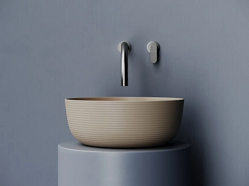 Раковина Ceramica Nova ELEMENT CN6073MC Капучино матовый накладная Раковина Ceramica Nova ELEMENT CN6073MC Капучино матовый накладная