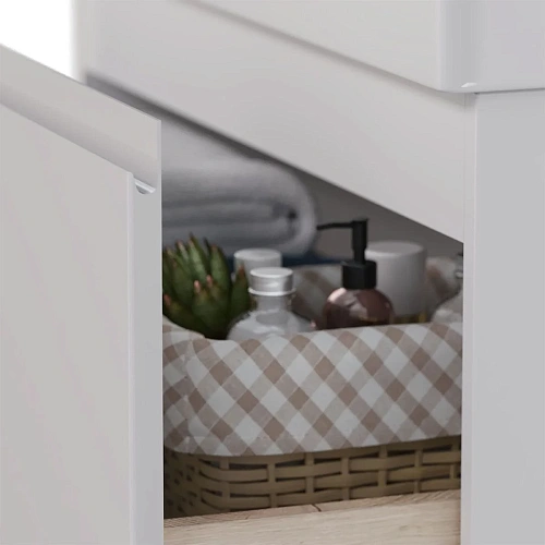 Тумба под раковину Lemark VEON 90 см подвесная/напольная, белый LM01V90T Тумба под раковину Lemark VEON 90 см подвесная/напольная, белый LM01V90T