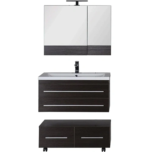 Комплект мебели Aquanet Нота NEW 90 венге (камерино) 00230298 Комплект мебели Aquanet Нота NEW 90 венге (камерино) 00230298