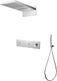 Душевая система Boheme FUSION 130-CR CHROME встраиваемая Душевая система Boheme FUSION 130-CR CHROME встраиваемая