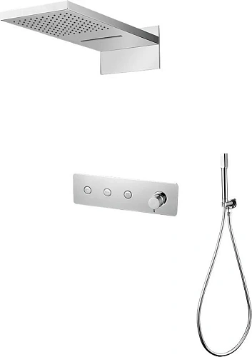 Душевая система Boheme FUSION 130-CR CHROME встраиваемая Душевая система Boheme FUSION 130-CR CHROME встраиваемая